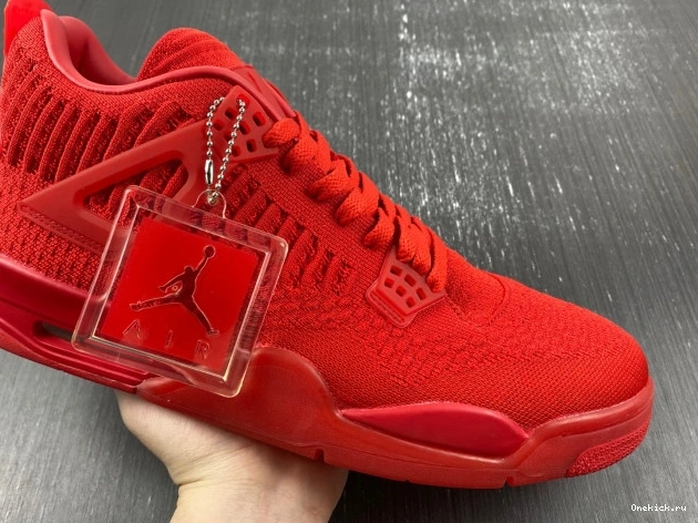 One Kick Red AQ3559-600 Retro 4 Jordan Flyknit 0707